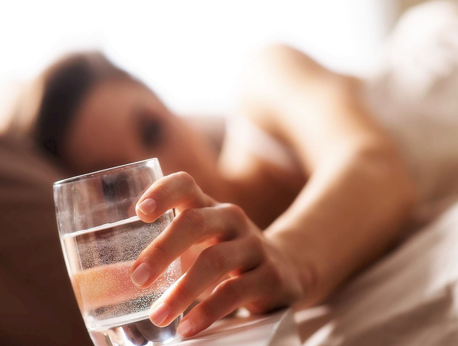 Пить воду после пробуждения
