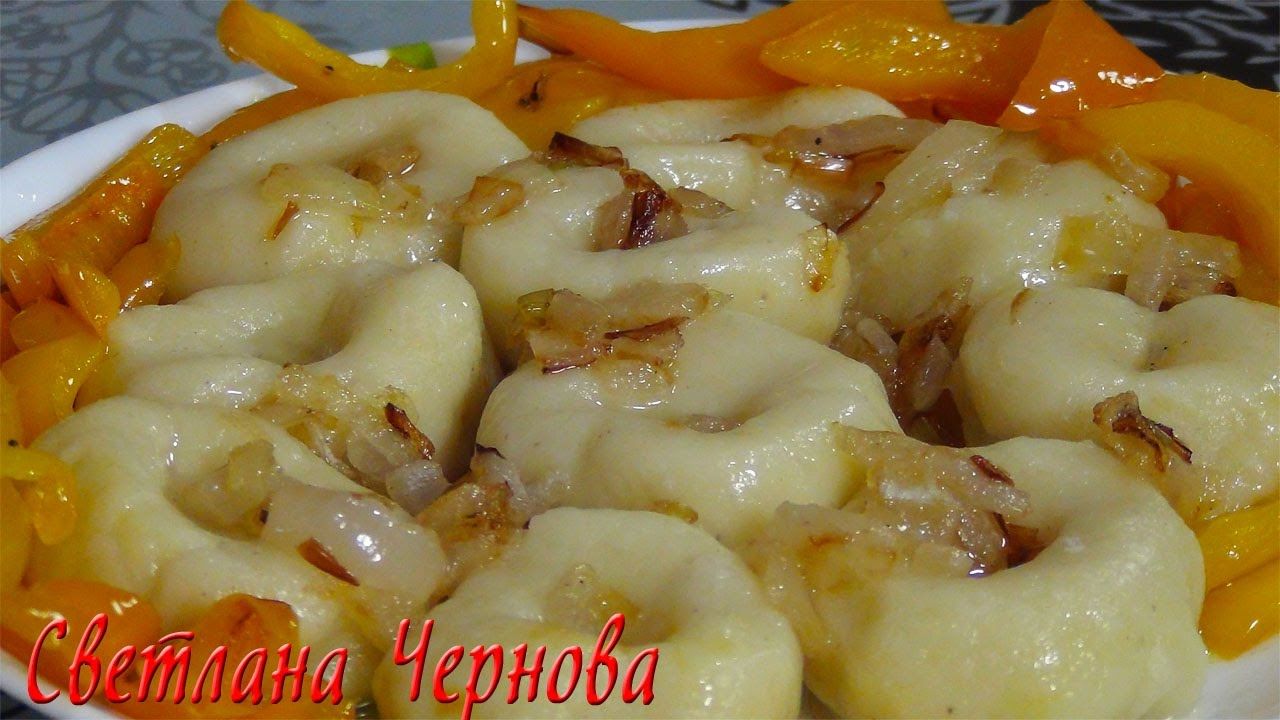 Это самые вкусные картофельные галушки, что я ела! Рука сама тянется!