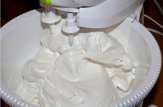 Секрет густого крема из сметаны без загустителей для торта