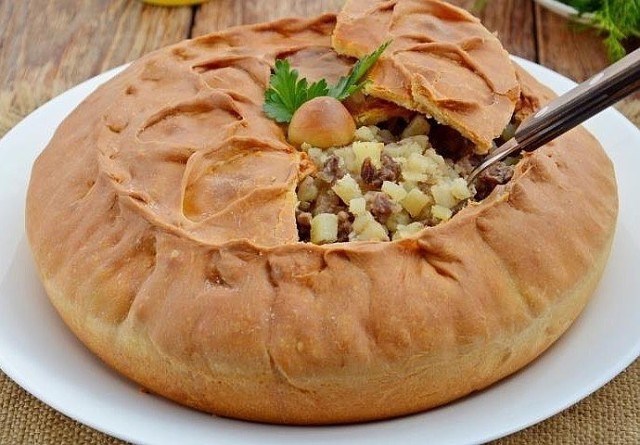 Татарский пирог зур бэлиш. Рецепт, проверенный годами. Делаю по 2 порции — всегда не хватает.