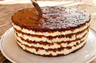 Обалденный торт без выпечки «Тающая Загадка»