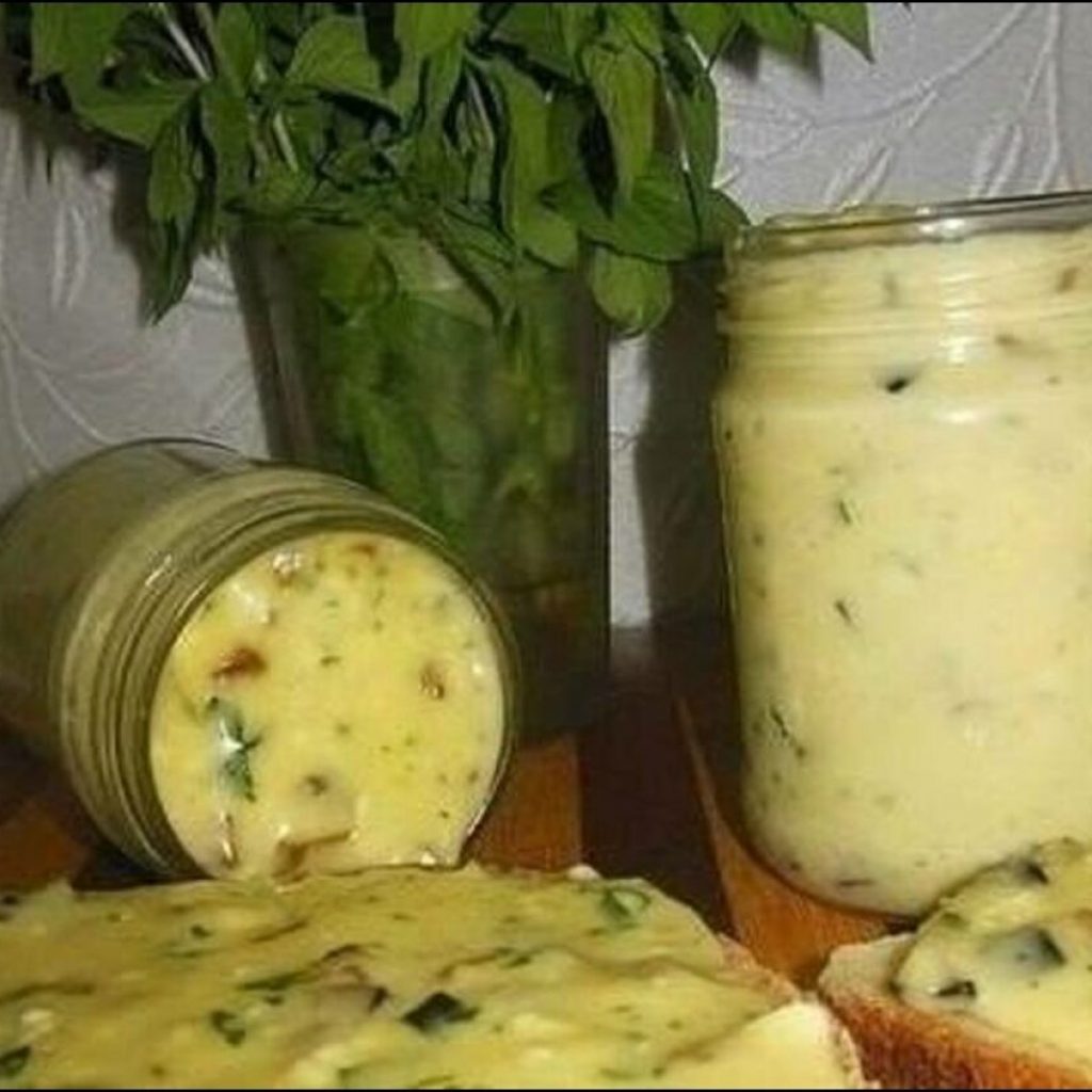 ‍Домашний плавленый сыр с шампиньонами – нереальная вкуснятина