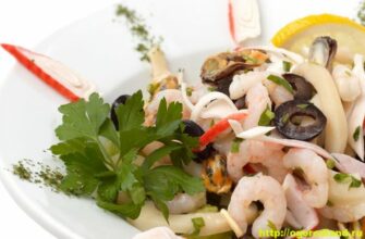 Салат «Морской» — прекрасный вариант праздничного деликатеса