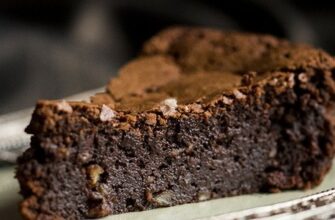 Один из самых популярных десертов в мире — шоколадный пирог брауниc