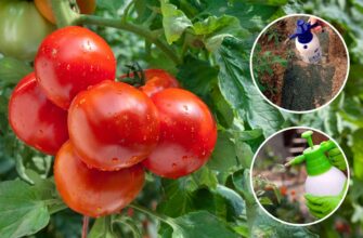Чем нужно опрыскивать томаты в июне и июле, чтоб сберечь и повысить урожай.