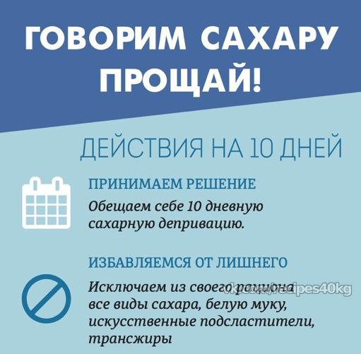 Скажите сахару 