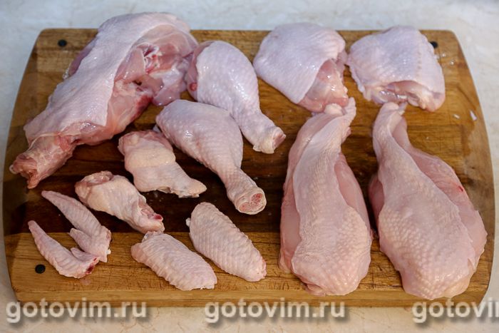 Как разделать курицу