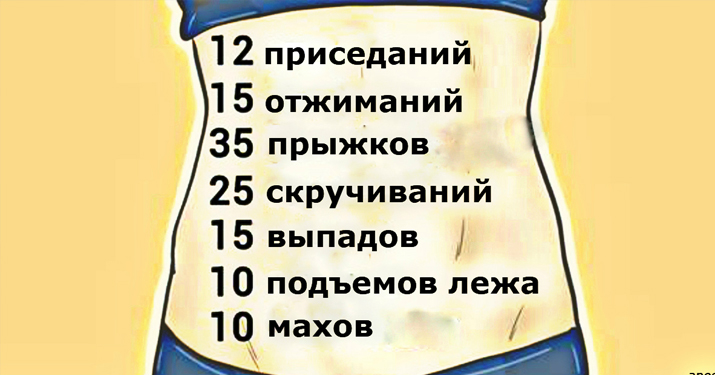 Этот план домашних упражнений для похудения поможет сжечь жир без тренажеров