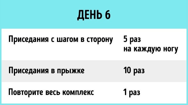 12 упражнений, чтобы подтянуть попу и ноги за 1 неделю