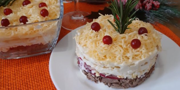 10 вкусных салатов с яблоками