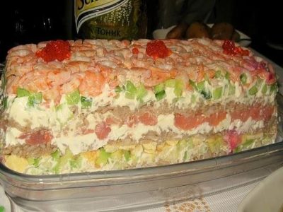 САЛАТ «СУШИ» НЕВЕРОЯТНО ВКУСНО, НЕ ОТЛИЧИТЬ ОТ НАСТОЯЩИХ!